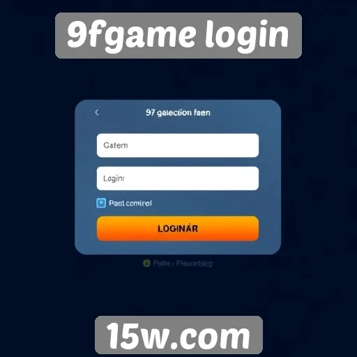 Navegação e usabilidade do site 9fgame login